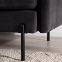 Antibes 3-pers. sofa - Mrkegr