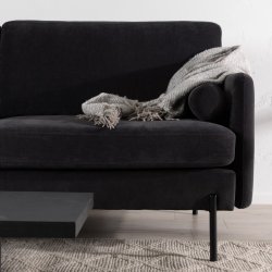 Antibes 3-pers. sofa - Mrkegr