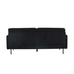 Antibes 3-pers. sofa - Mrkegr