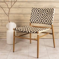 Calapan Loungestol - Beige/Brun
