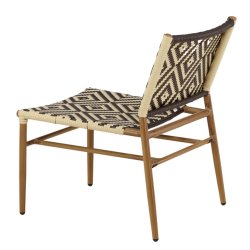 Calapan Loungestol - Beige/Brun