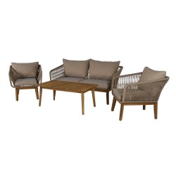 Chania Loungehavest - brun/beige