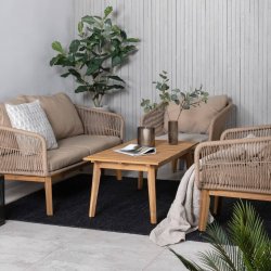 Chania Loungehavest - brun/beige