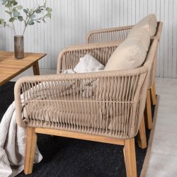 Chania Loungehavest - brun/beige
