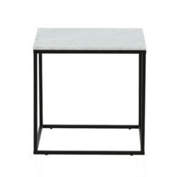 Estelle sidebord - Hvid marmor