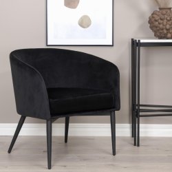 Fluffy Lnestol - Sort