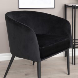 Fluffy Lnestol - Sort