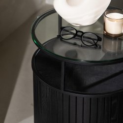 Bovall Sidebord - Sort