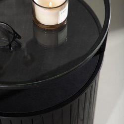 Bovall Sidebord - Sort