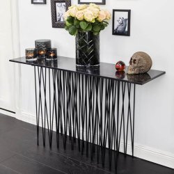 Stone Konsolbord - Sort