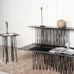 Stone Sofabord - Sort