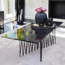 Stone Sofabord - Sort