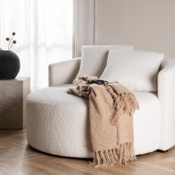 Kelso 2-pers. Sofa - Hvid Teddy