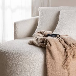 Kelso 2-pers. Sofa - Hvid Teddy