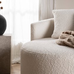 Kelso 2-pers. Sofa - Hvid Teddy