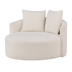 Kelso 2-pers. Sofa - Hvid Teddy