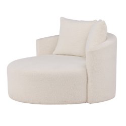 Kelso 2-pers. Sofa - Hvid Teddy
