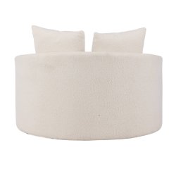 Kelso 2-pers. Sofa - Hvid Teddy