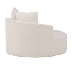 Kelso 2-pers. Sofa - Hvid Teddy