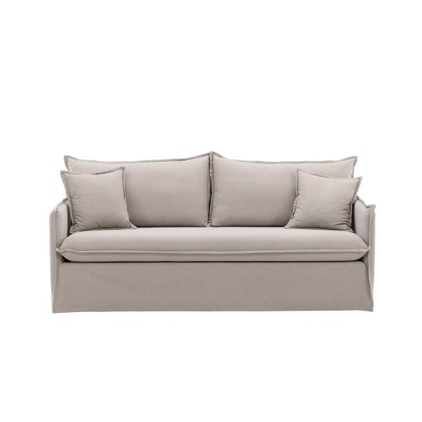 Nova 3-pers. Sofa - Lysebrun