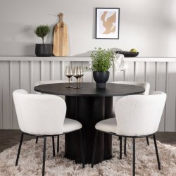 Olivia Spisebord - Sort