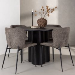 Olivia Spisebord - Sort