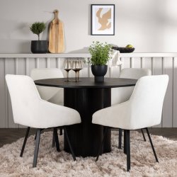 Olivia Spisebord - Sort