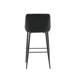 Plaza barstole - sort - St af 2