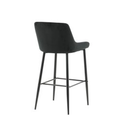 Plaza barstole - sort - St af 2
