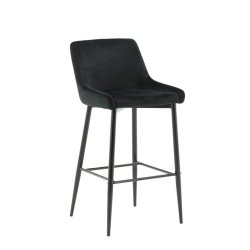 Plaza barstole - sort - St af 2