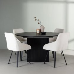 Rosie Spisebordsstol - St af 2 - Beige