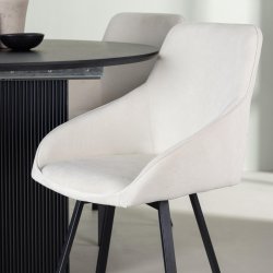 Rosie Spisebordsstol - St af 2 - Beige