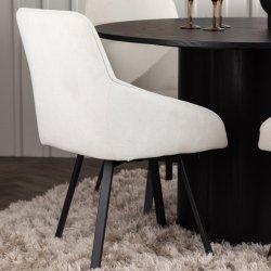 Rosie Spisebordsstol - St af 2 - Beige