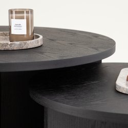 Salt&ouml; Sofabord - Sort - L