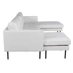 Zoom U-Sofa - Lys Beige