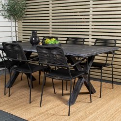Rives Havebord - Sort