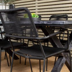 Rives Havebord - Sort