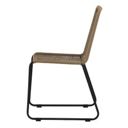 Lindos Stol - Latte - St af 2