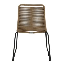 Lindos Stol - Latte - St af 2