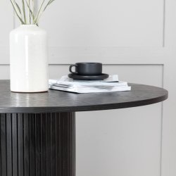 Bianca Spisebord - Sort