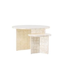 Smgen Sofabord - Capiz - L