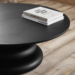 Yalu sofabord - : 110 cm - sort