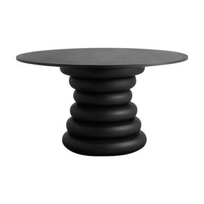 Yalu spisebord - : 140 cm - sort