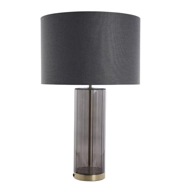 Sarille bordlampe 63,5x40 - Mrkegr