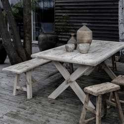 Cross Spisebord - Natur