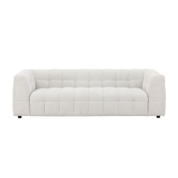Malou 3-personers sofa i beige polstring med rummelige hynder og moderne design – elegant og komfortabel sofa til stuen