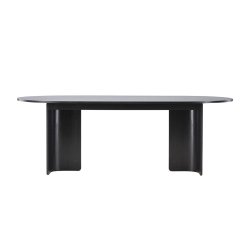 Vind Tyres Dining Table 100x220 cm - Black /