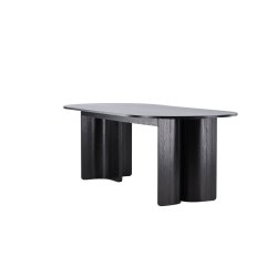 Vind Tyres Dining Table 100x220 cm - Black /