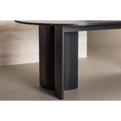 Vind Tyres Dining Table 100x220 cm - Black /