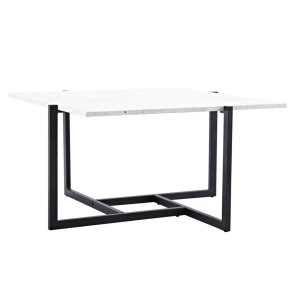 Hybrid Sofabord - Hvid terrazzo